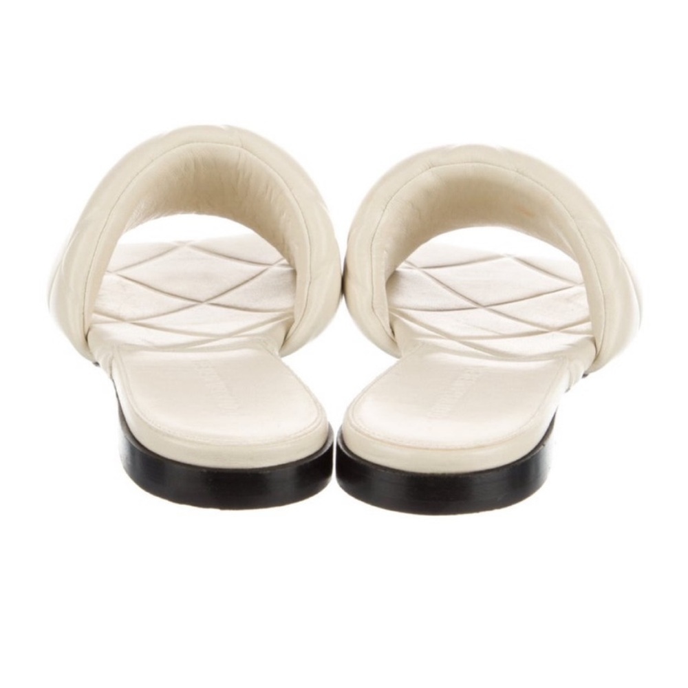 Bottega Veneta Quilted Leather Sandals - Picture 5 of 9